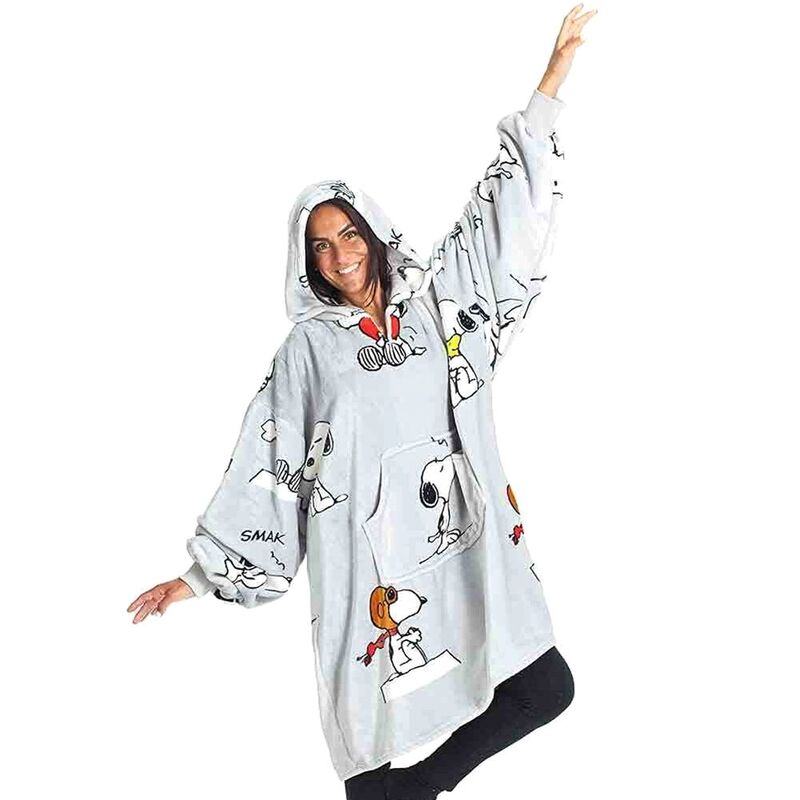 Kanguru Snoopy Hoodie Wearable Blanket (95 x 90cm)