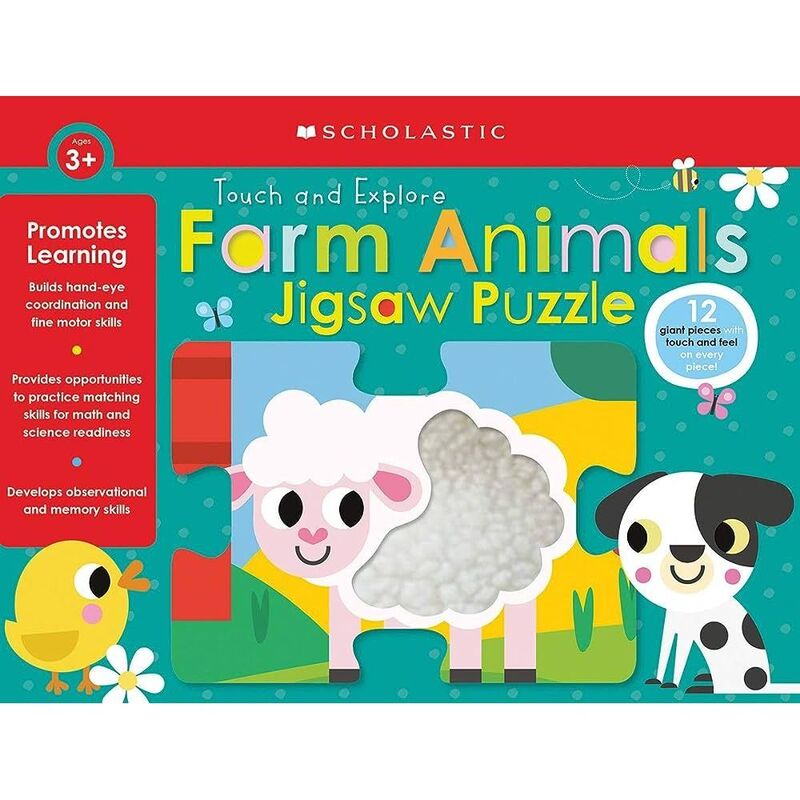 Farm Animals Jigsaw Puzzle | Scholastic