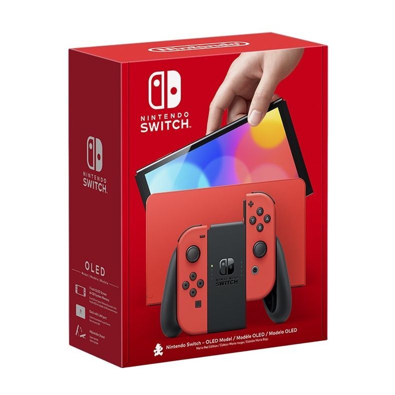 Nintendo Switch OLED - Mario RED Edition Console