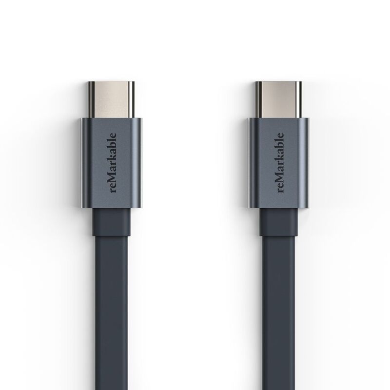 reMarkable USB-C to USB-C Cable - 1 m - Dark Gray