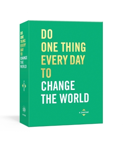 Do One Thing Every Day To Change The World - A Journal | Robie Rogge