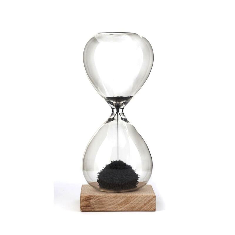 Kikkerland Hourglass Magnetic Sand
