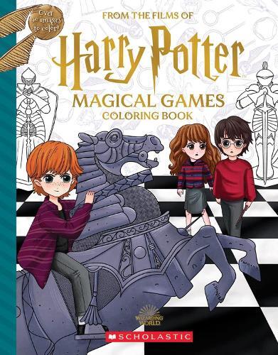 Harry Potter Magical Games Colouring Book | Cala Spinner