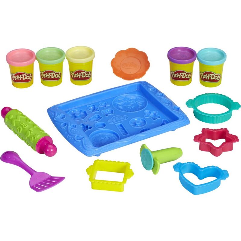 Play-Doh Kitchen Creations Cookie Creations Playset with 10 Play Kitchen Accessories B0307