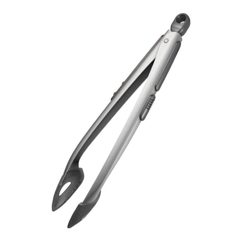 Zyliss Silicon Tipped Tongs - Grey