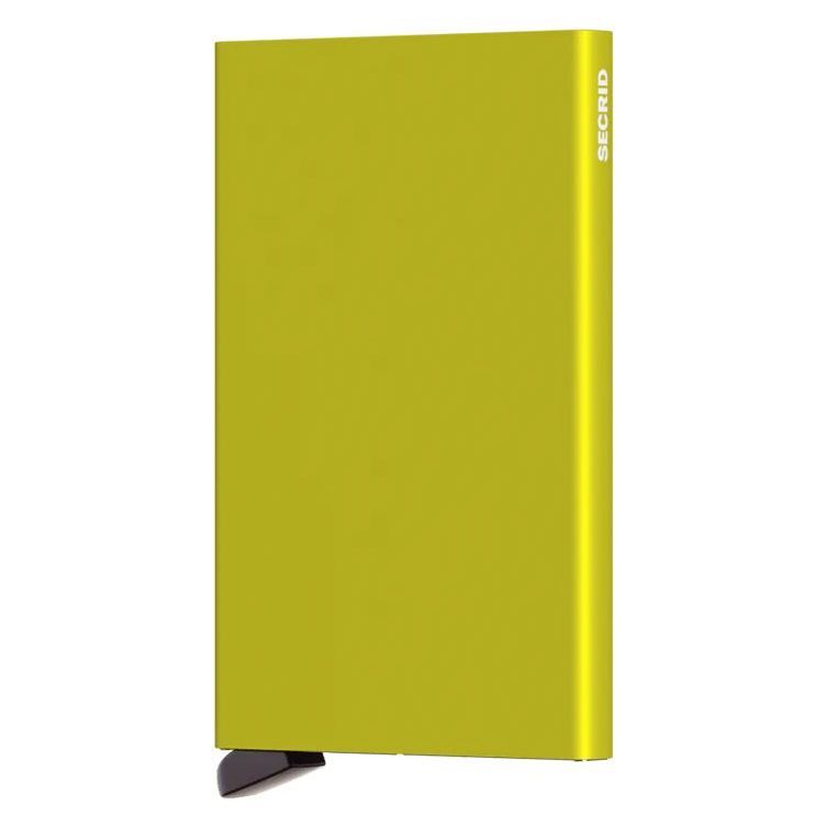 Secrid Cardprotector - Aluminum - Lime