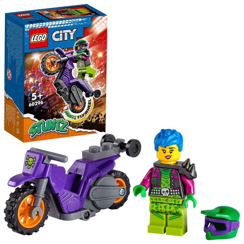 LEGO City Wheelie Stunt Bike 60296