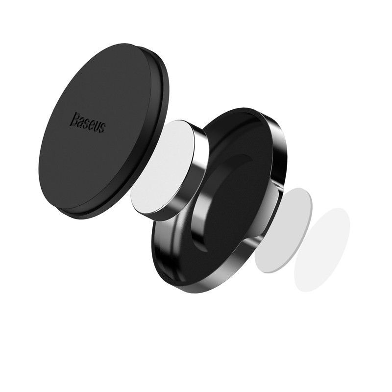 Baseus Small Ears series Magnetic Suction Bracket Flat Type - Black