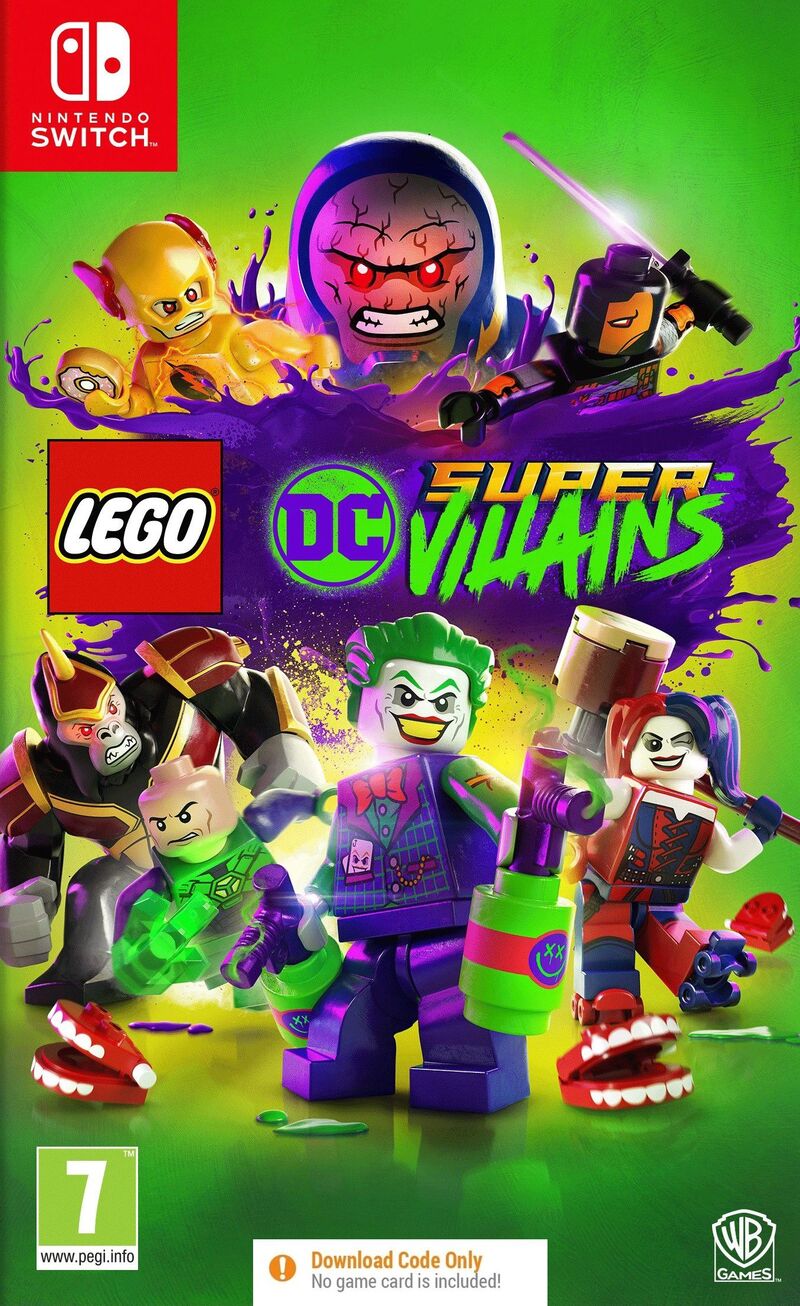 Lego DC Supervillains - Nintendo Switch (Code In Box)