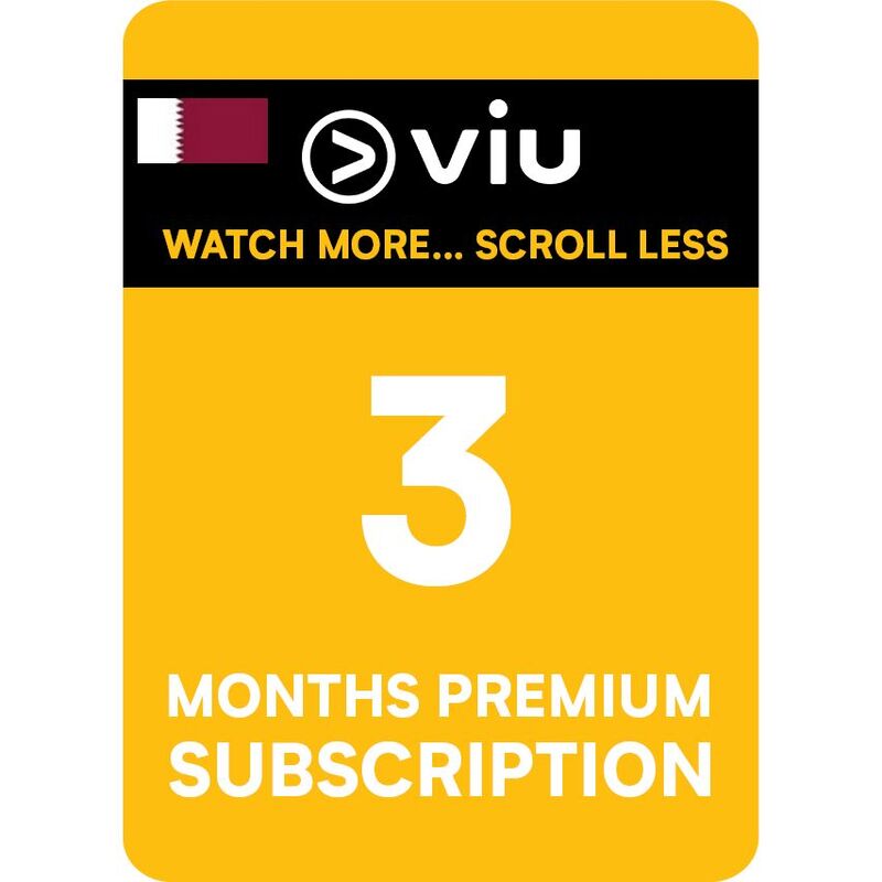Viu Premium - 3 Months Subscription (Qatar) (Digital Code)