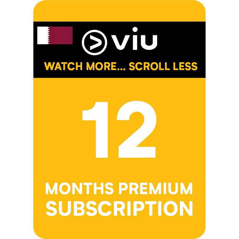 Viu Premium - 12 Months Subscription (Qatar) (Digital Code)