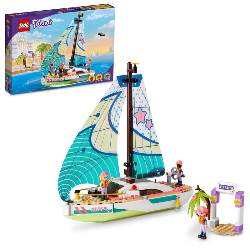 LEGO Friends Stephanie's Sailing Adventure 41716 (304 Pieces)