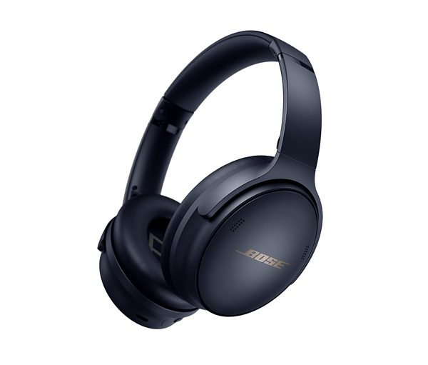 Bose QuietComfort 45 Wireless On-Ear Headphones with Noise-Cancellation - Midnight Blue
