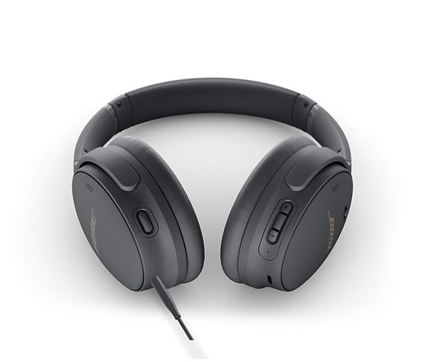 Bose QuietComfort 45 Wireless On-Ear Headphones with Noise-Cancellation - Eclipse Grey