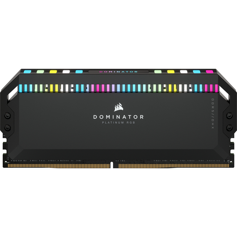 Corsair Dominator Platinum RGB 64GB (2x32GB) DDR5 DRAM 5200MHz C40 - Black