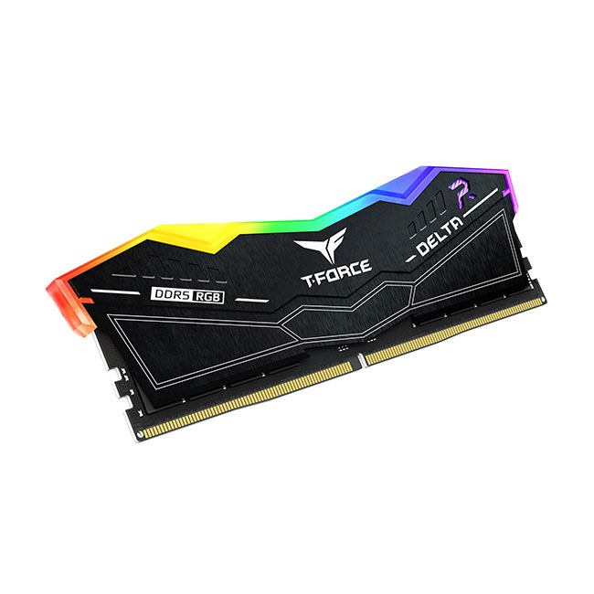 TeamGroup Delta RGB 32GB (2X16GB) DDR5 PC5-51200 6400MHZ  - Black