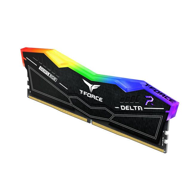 TeamGroup Delta RGB 32GB (2X16GB) DDR5 PC5-51200 6400MHZ  - Black