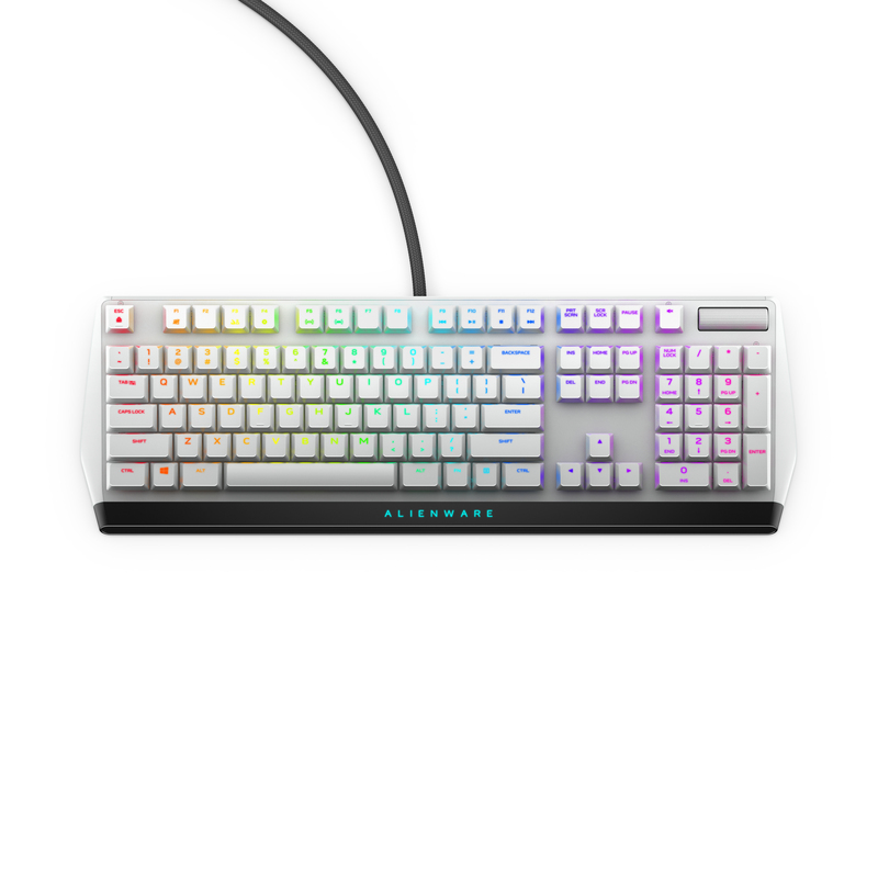 Alienware AW510K Low-Profile RGB Mechanical Gaming Keyboard - CHERRY MX Low Profile Red - Lunar Light (US English)