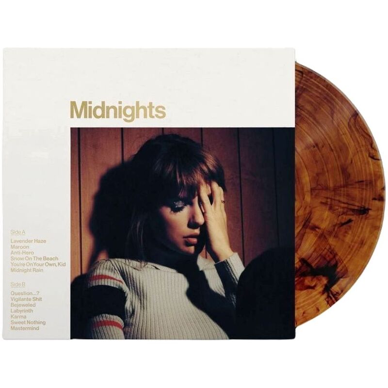 Midnights - Mahogany (Colored Vinyl) (Limited Edition) | Taylor Swift