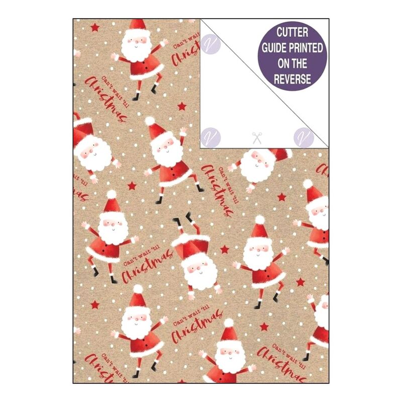 Design By Violet Christmas Gift Wrap - Can't Wait Til Christmas
