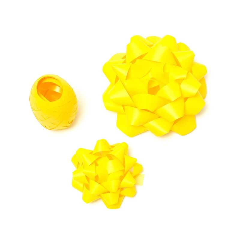 Legami Bows & Ribbon Set (Set of 2) - Yellow