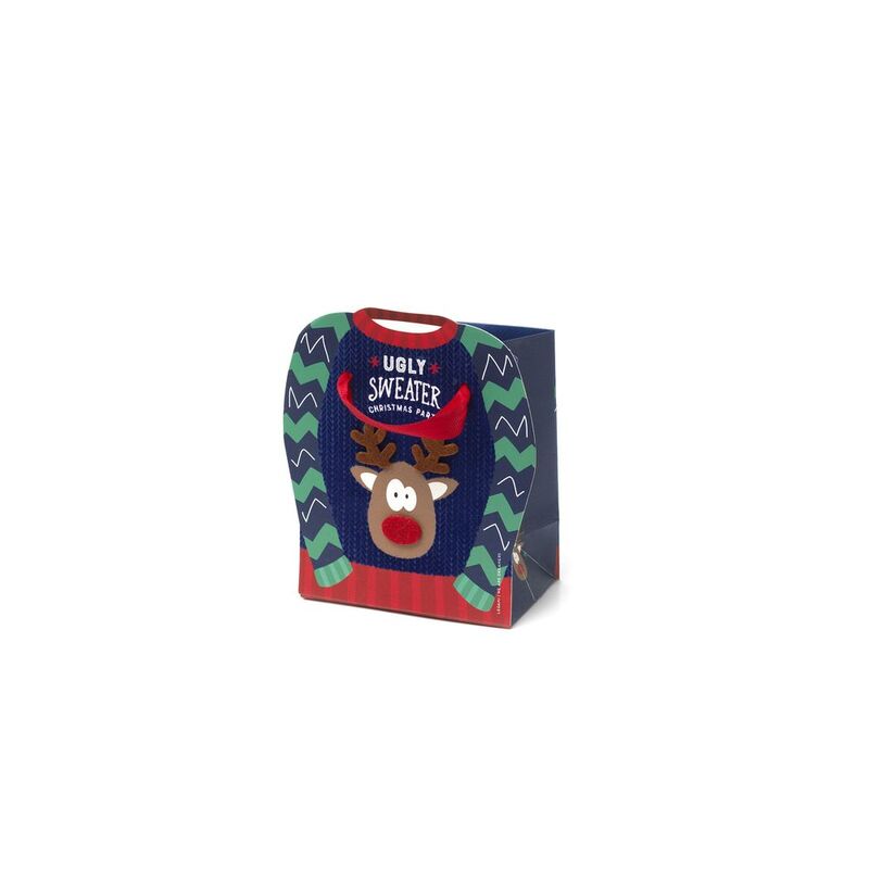 Legami Christmas Gift Bag - Small - Reindeer