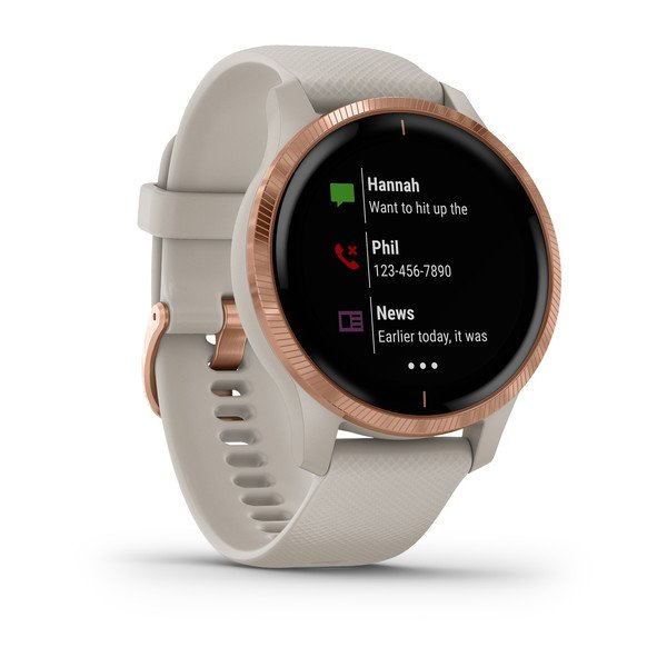 Garmin Venu GPS Wifi Light Sand/Rose Gold Smartwatch