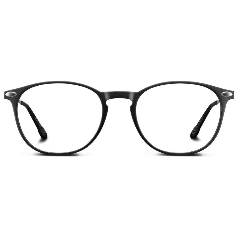 Nooz Smartphone Reading Essential Alba Black +1 Unisex Glasses
