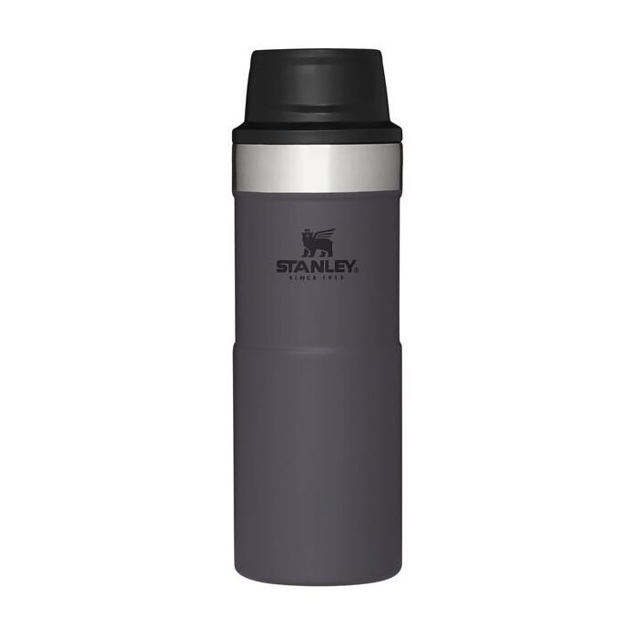 Stanley Classic Trigger Action Travel Mug - Charcoal 355ml