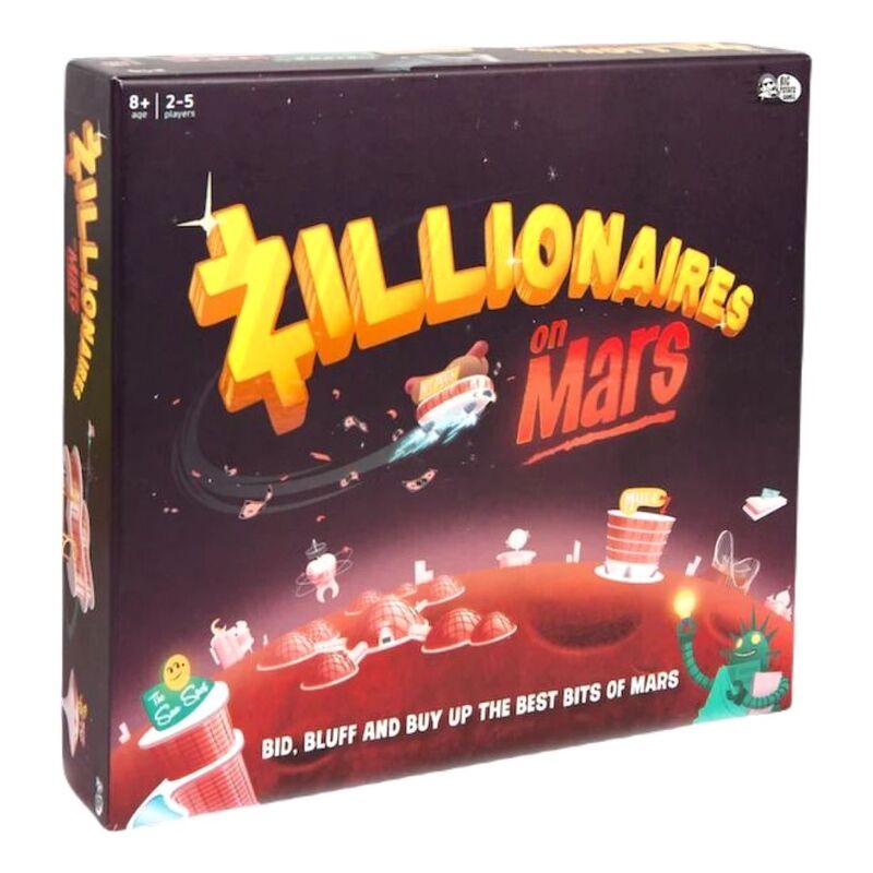 Big Potato Zillionaires On Mars Board Game