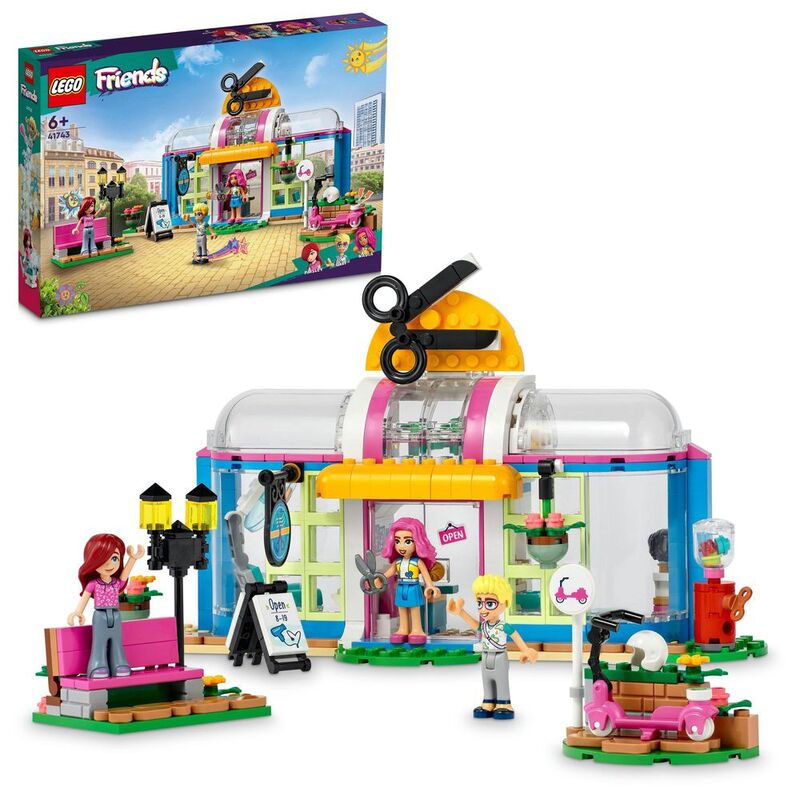 LEGO Friends Hair Salon Building Toy Set 41743 (401 Pieces)