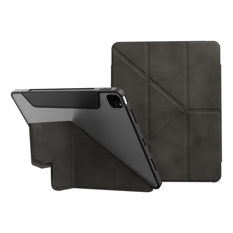 MagEasy VIVAZ+ M Detachable Folding Folio Case For 2022-2018 iPad Pro 12.9 - Graphite