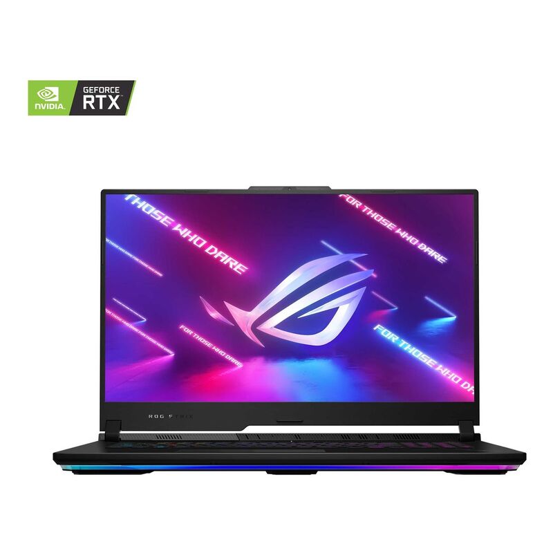 Asus ROG Strix Scar 17 Gaming Laptop AMD Ryzen R9-7945HX/32GB/1TB SSD/NVIDIA GeForce RTX 4080 12GB/17.3 WQHD/240Hz/Windows 11 Home - Off Black (Ara...