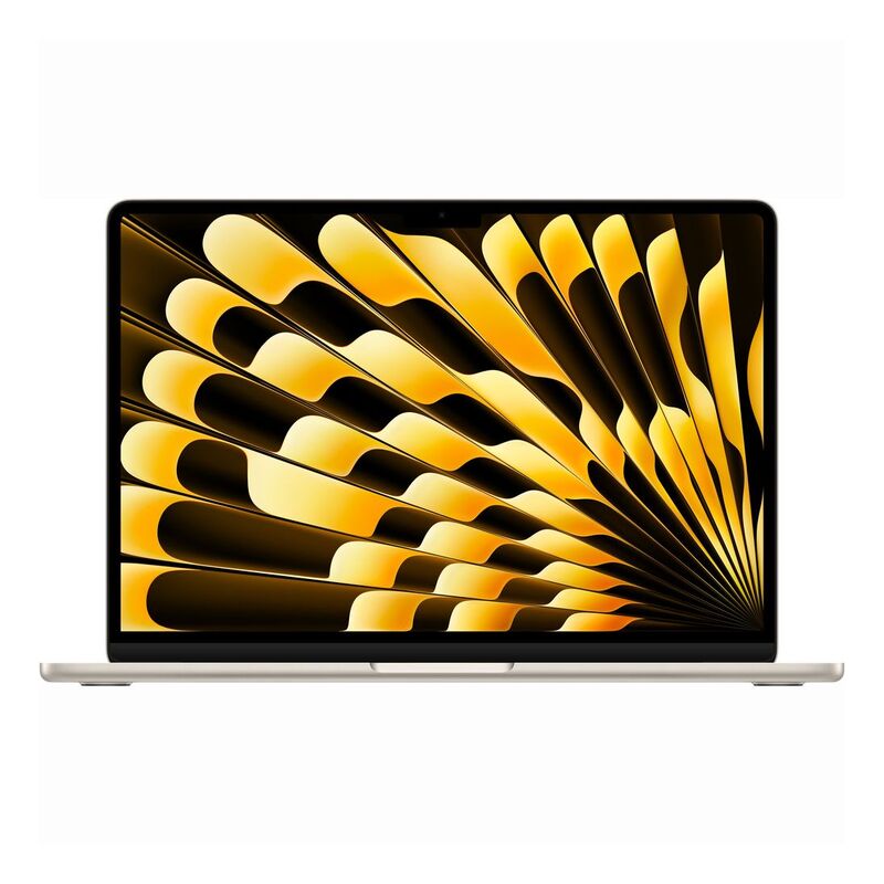 Apple MacBook Air 13-inch M3 chip 8-core CPU/8-core GPU/8GB/256GB - Starlight (English/Arabic)