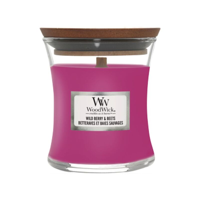 Wood Wick Hourglass Wild Berry & Beets Scented Candle Medium