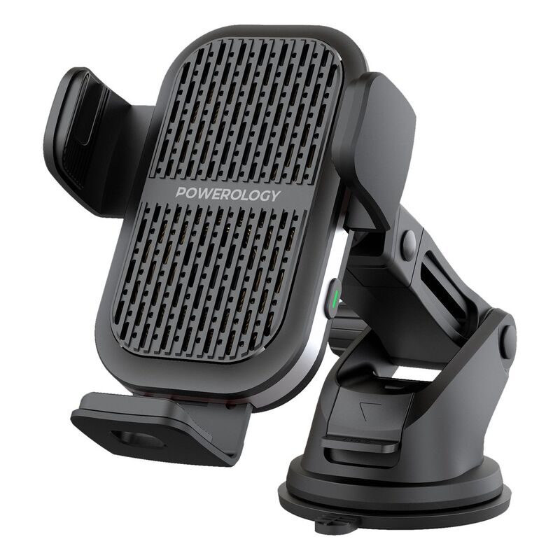 Powerology Dual Coil Car Mount Wireless Charger