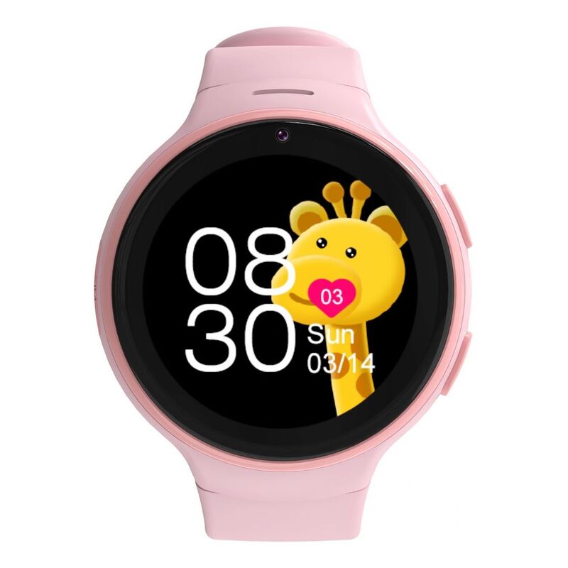 Porodo Kids 4G Smart Watch Android OS With WhatsApp - Pink