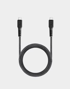 Energea Fibratough USB-C to USB-C Cable 1.5M Black