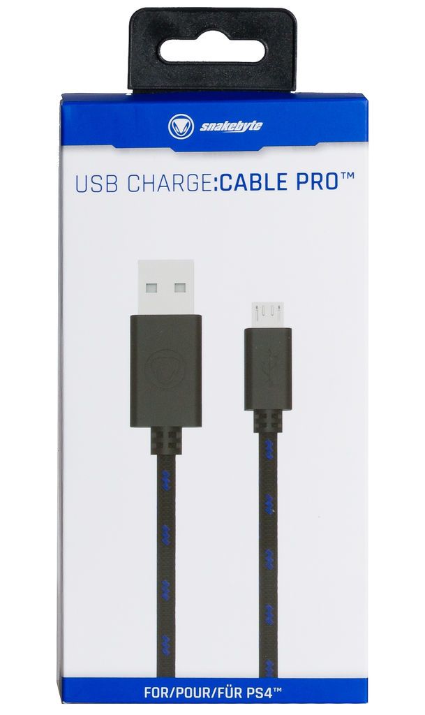 Snakebyte USB Charge Cable Pro PS4