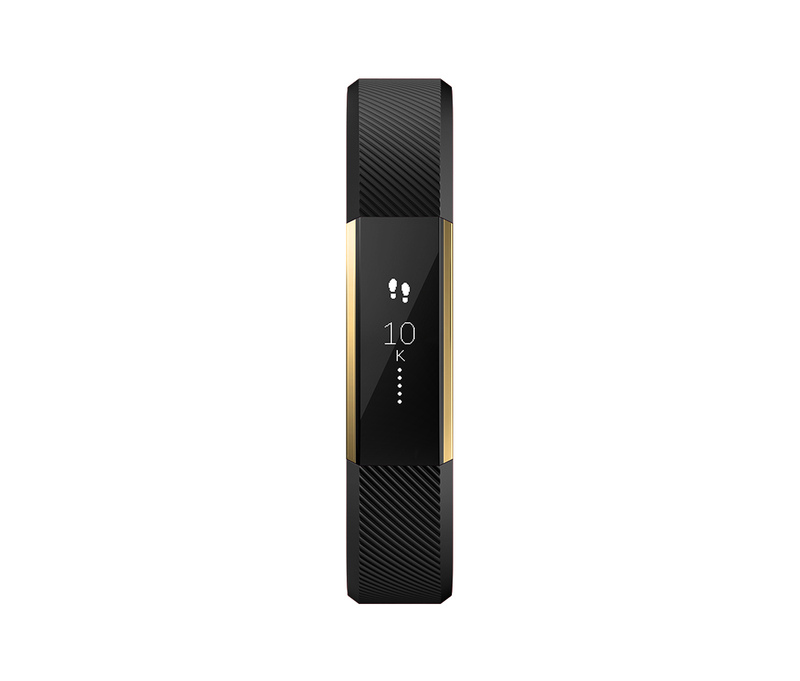 Fitbit Alta Gold/Black Large Activity Tracker