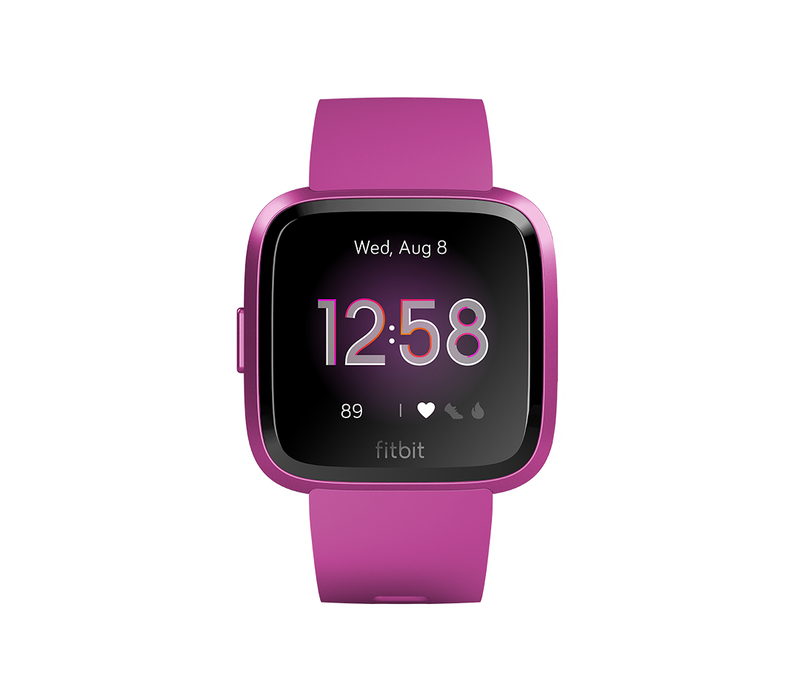 Fitbit Versa Lite Smartwatch Mullberry/Aluminum