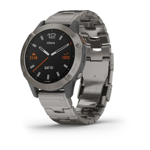 Garmin Fenix 6 Sapphire 47mm Titanium Grey with Titanium Band Smartwatch
