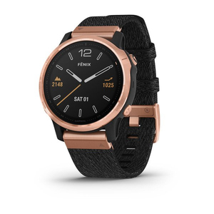 Garmin Fenix 6S Sapphire 42mm Rose Gold Black with Nylon Band Smartwatch