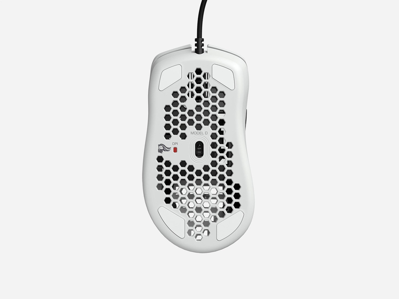 Glorious Model D White Gaming Mouse
