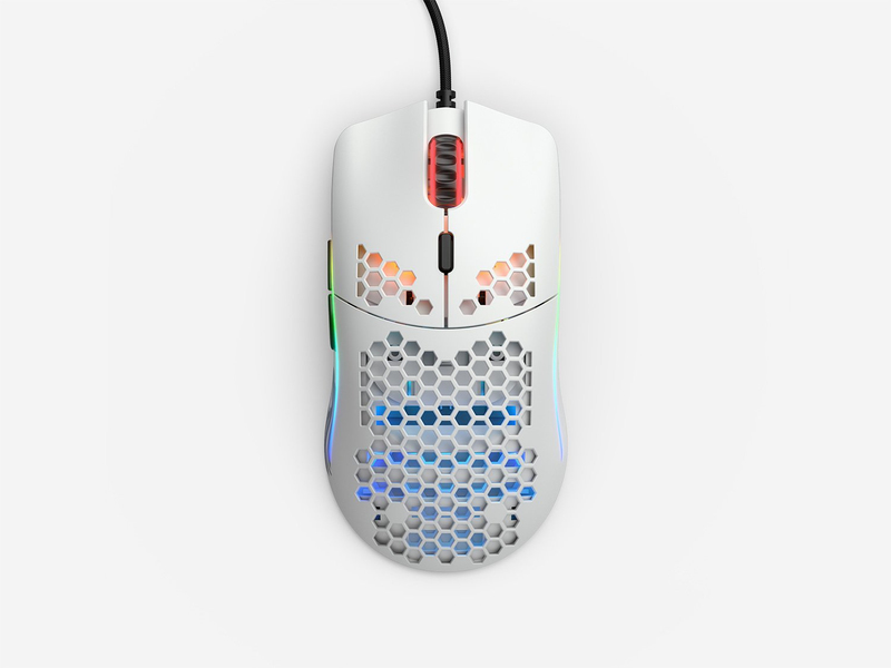 Glorious Model O Minus Matte White Gaming Mouse