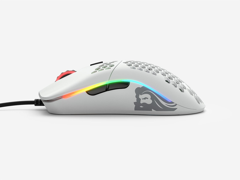 Glorious Model O Minus Matte White Gaming Mouse
