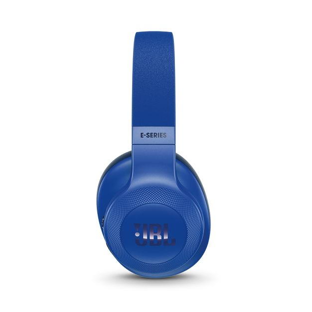JBL E55 Blue Bluetooth Over-Ear Headphones