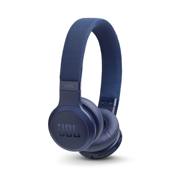 JBLLive 400BT Blue On-Ear Headphones