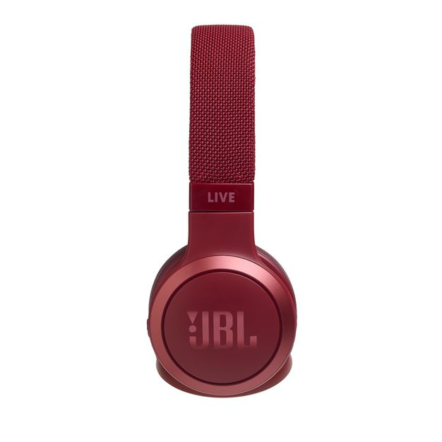 JBL Live 400BT Red On-Ear Headphones