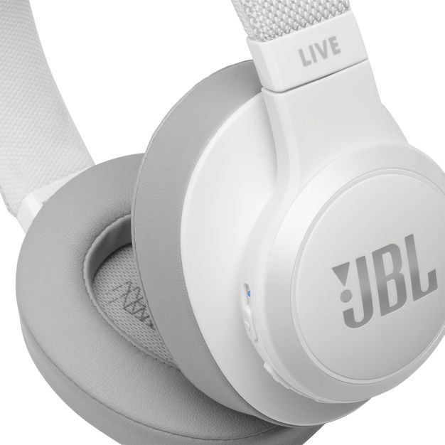 JBL Live 500BT White On-Ear Headphones
